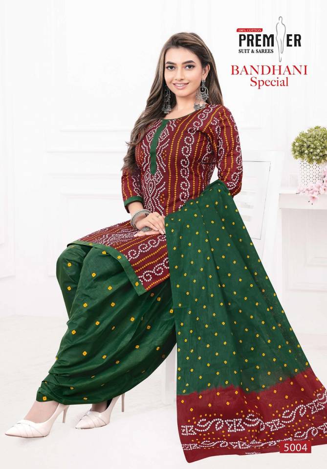 Bandhani Special Vol 5 By Premier Cotton Printed Patiala Readymade Dress Wholesale Price In Surat